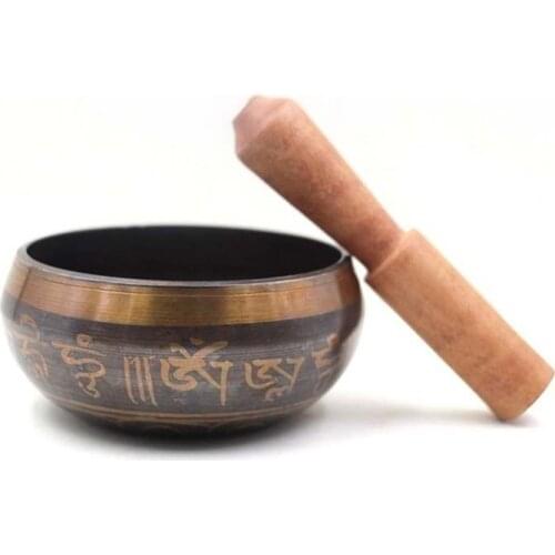 Nepal Tibetan Sing Bowl Sing Bowl Handmade Music Brass Buddha Sound Bowl Religious Home Decoration Kitchen