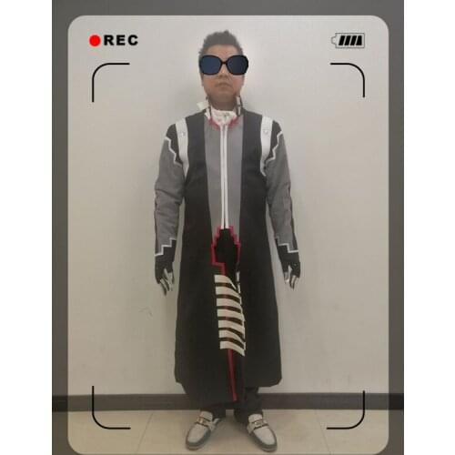 Persona 4 Yu Narukami Izanagi Battle Suit Halloween Cosplay Costume B002