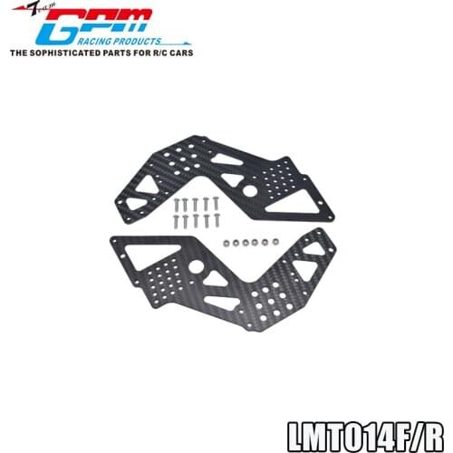 Losi 1/8 Lmt Solid Axle 4wd Carbon Fiber Front/rear Universal Left And Right Outer Guards