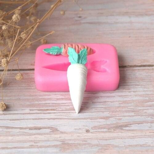 Carrots 3D silicone mold fondant mold cake decorating tools chocolate gumpaste mold