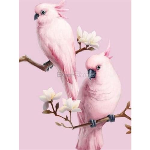 Bird Animal Pre-Printed 11CT Cross Stitch Embroidery Kit DMC Threads Handiwork Needlework Sewing Handmade Home Decor Floss
