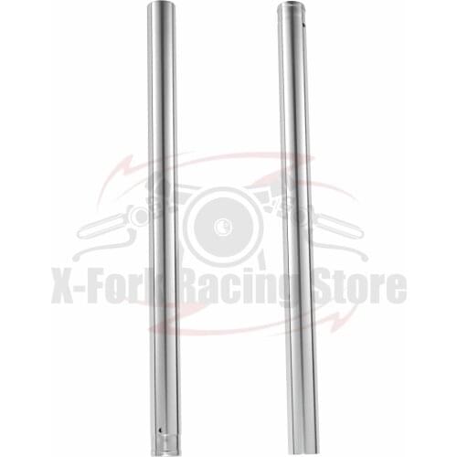 Stanchion Front Fork Pipes Inner Fork Tubes Silver Pair For HONDA CB400SF NC31 1992-1996 1993 1994 1995 41x625mm 51410-MY9-003
