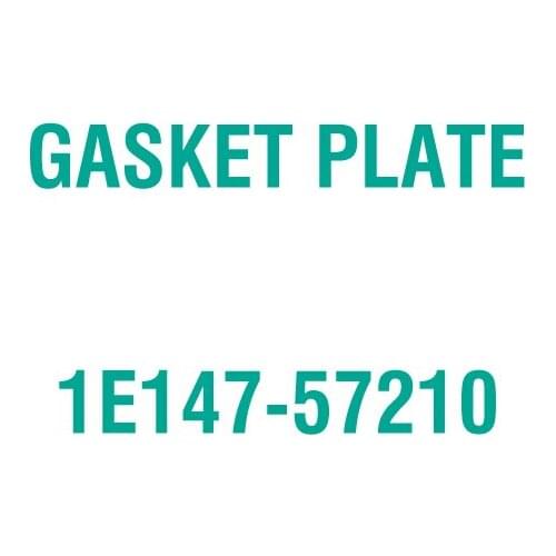 For Kubota 1E147-57210 GASKET PLATE