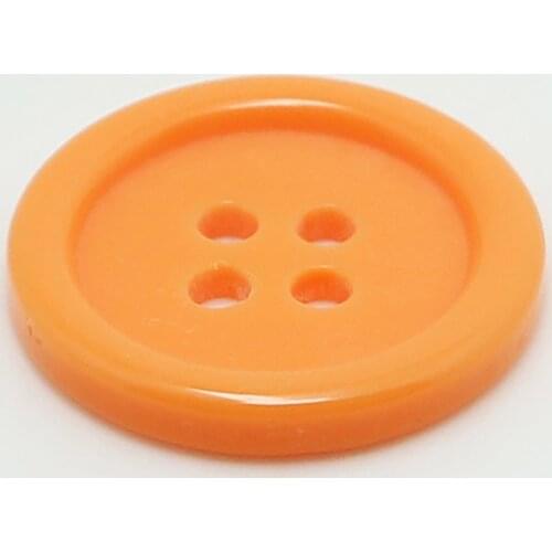 1 Packet 18mm Dia Resin Sewing Buttons Scrapbooking 4 Holes Round Colorful DIY Findings (Approx 100 PCs/Packet)