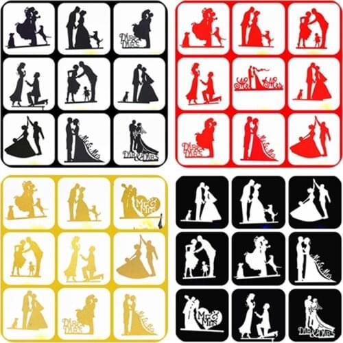 Cake Topper Wedding Black Party Supplies Bride And Groom Cake Topper Weeding Decoration For Weddings Mr Mrs Wedding Cake Topper