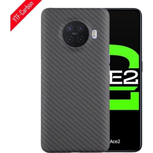 YTF-carbon Real carbon fiber case For OPPO Ace 2 Aramid Fiber Ultra Thin Phone Cover Ultra-light Ace 2 matte Protective shell