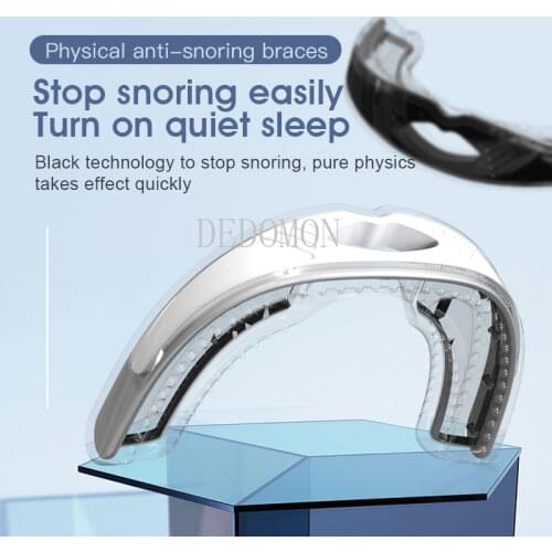 Anti-snoring Mouth Guard Sleep Food Grade Silicone Bracket Clip Stop Snoring Nose Nasal For better Breath Aid Apnea Guard Night