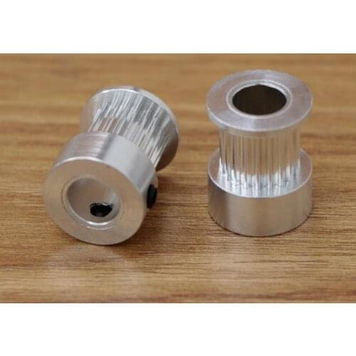 SWMAKER 5pcs*3D printer synchronous belt wheel S2M/2GT-20 tooth timing pulley 5/8 mm bore bandwidth 12MM can be customized