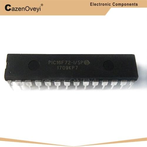 5pcs/lot PIC16F72-I/SP PIC16F72 16F72 16F72-I/SP DIP-28 In Stock