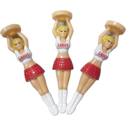 5Pcs Mini Beauty Shape Golf Ball Tees Standing Holder Outdoor Sport Accessory Golf Ball Tees