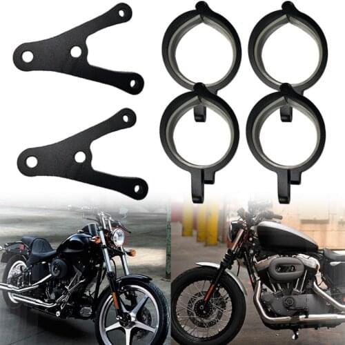 7 Inch LED Headlight with DRL Turning Signal Halo Ring 7" Mounting Bucket Shell for Motorcycle Motorbike