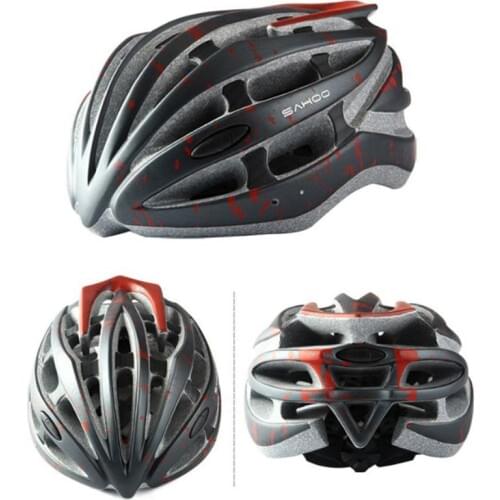 Black Cycling Helmet integrated molding MTB bike helmet Sports Helmet 26 holes Men bicycle helmet ciclismo Safety