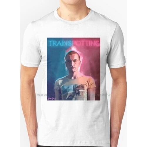 Trainspotting - Renton T Shirt 100% Pure Cotton Digita Lpainting Fanart Photoshop Tv Wacom Moviesandtv Renton Trainspotting Ewan