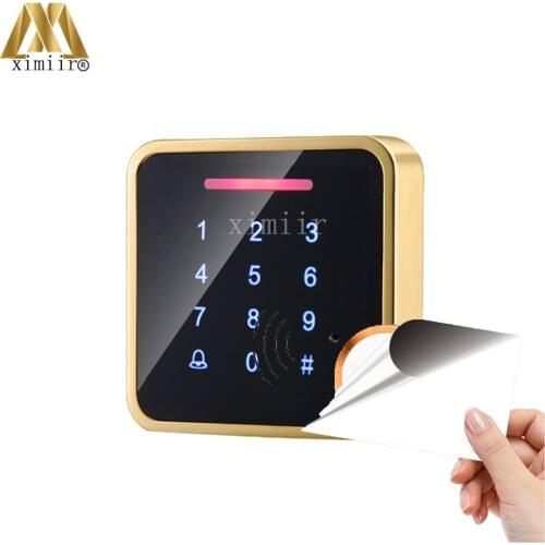 13.56MHZ IC Card Single Door Access Control Panel Waterproof Surface Smart MF Card Access Controller IC Card Reader Systems