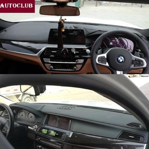 For BMW 5 Series GT 520I 523I 530I 525I 523I E60 E61 F10 F11 G30 G31 Leather Dashmat Dashboard Cover Sunlight Pad Dash Mat