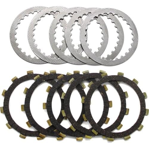 Motorcycle Clutch Friction Disc Plate Kit For Suzuki AX100R AX100T AX100V A100 A100K A100L A100M A100N A100R A100S AX115 TS100M