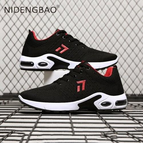 2021 New Men Shoes Air Cushion Sneakers Breathable Outdoor Walking Sport Shoes For Male Lace-up Casual Shoes Bubble Men Footwear