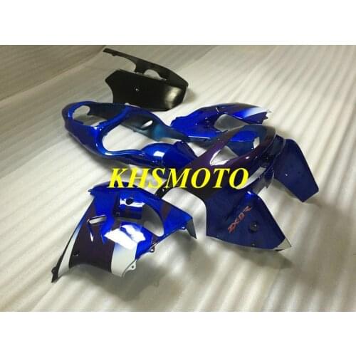 Motorcycle Fairing kit for KAWASAKI Ninja ZX9R 1998 1999 ZX9R 98 99 zx 9r 98 99 ABS Blue Fairings set +gifts Sg60