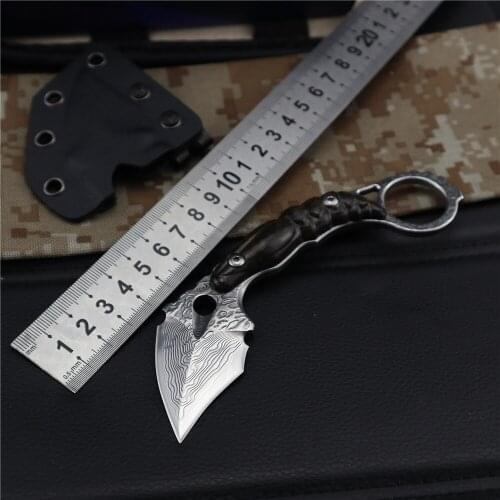 Steel Claw knives Hunting Knife Tactical Claw Camp Hike Outdoor Self Defense Hunting Survival Tools Knife Karambit Knife 4
