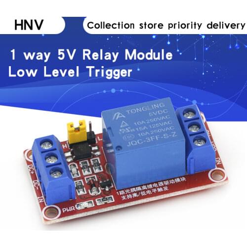 5V 12V One 1 Channel Relay Module Board Shield with optocoupler Support High and Low Level Trigger