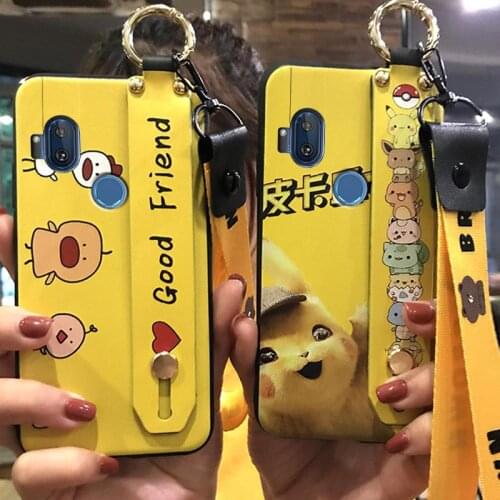 Original Phone Holder Phone Case For MOTO ONE Hyper TPU Wristband Cover Dirt-resistant Waterproof