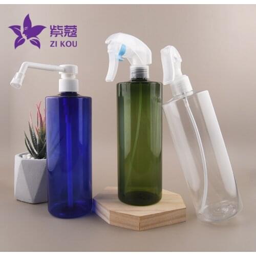 1pcs/lot 500ml Plastic Cosmetics Mice Spray Bottle Fine Mist Sprayer Bottles Refillable Moisture Atomizer Pot Liquid Container