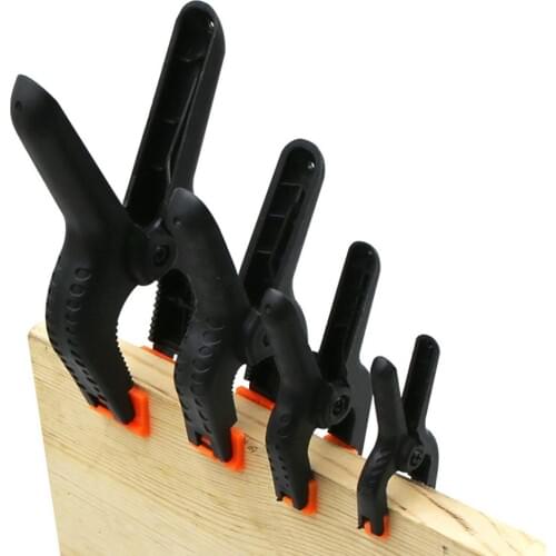 10Pcs/Set Strong Plastic Spring Clamps Market Stall Clip DIY Woodworking Tool