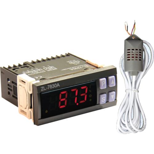 ZL-7830A, 30A Relay, 100-240Vac, Digital, Humidity Controller, Hygrostat