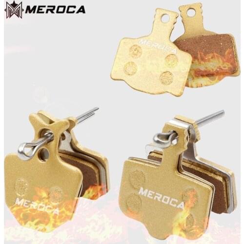 MEROCA 1 Pair MTB Mountain Bike Disc Brake Pads for Shimano XT XTR M355 BB5 BB7 Iamok Bicycle Parts Copper Based Metal