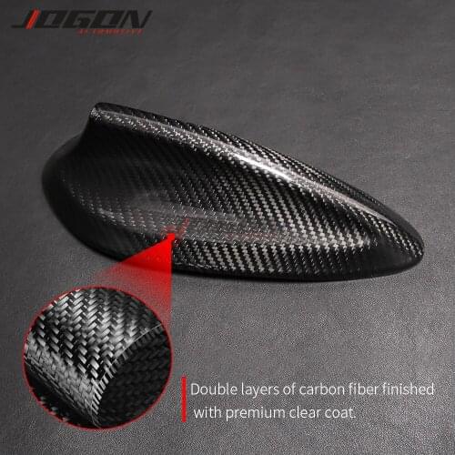 For BMW 7 Series G11 G12 2016 2017 Carbon Fiber Car Roof Antenna Aerials Stickers Cover Shark Fin Trims Car-Styling