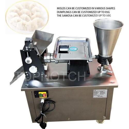 Automatic Curry Puff Maker Stainless Steel Jiaozi Machine Samosa Spring Roll Make Machine 4800pcs/h