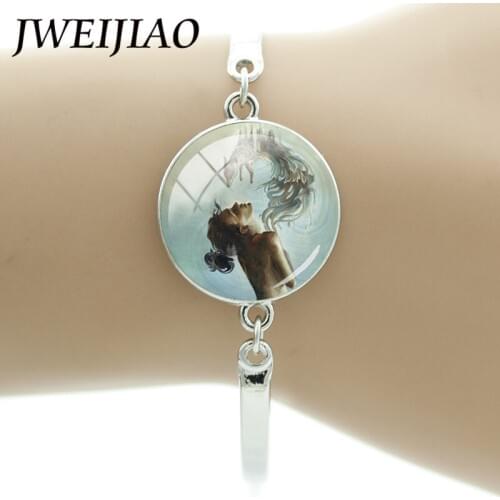 JWEIJIAO Fox Legend Animal Bracelet Chain Link Bangle Foxes Brother Hand Chain For Women Girls Men Xmas Party Gift JEWELRY WF20