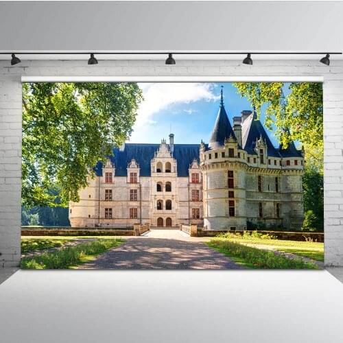 Mehofoto Forest Castle Photo Backdrops for Photography Children Background for Photographers Studio G-596
