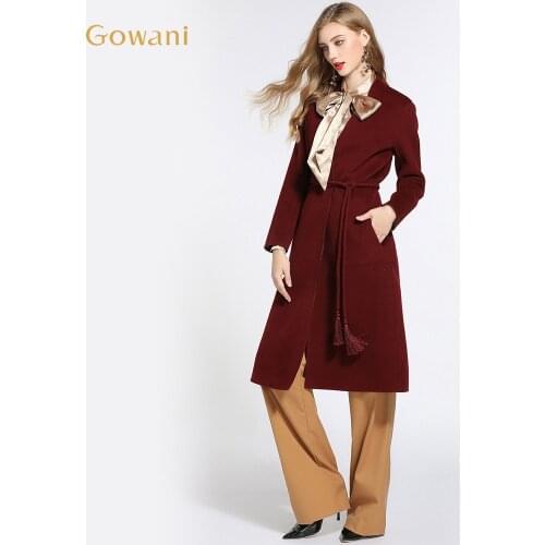 Gowani Women's Coats With A Belt