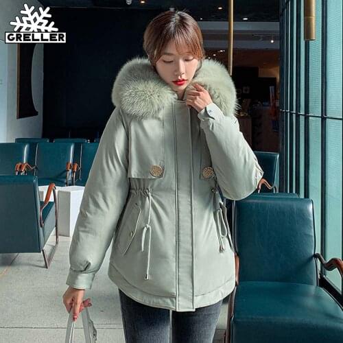 Женские приталенные пуховики GRELLER China At AliExpress