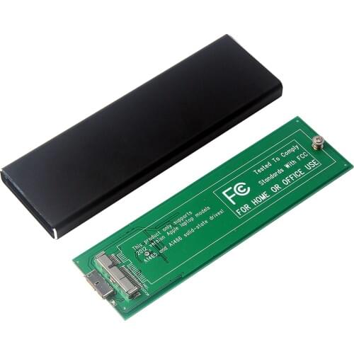 SSD Portable Box Hard Drive Enclosure To USB 3.0 For Macbook Air 2012 A1466 A1465 MD223 MD232