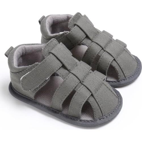 Summer Baby Sandals Newborn Baby Shoes Breathable Hollow Baby Boy Shoes Cotton Fashion Baby Girls Sandals