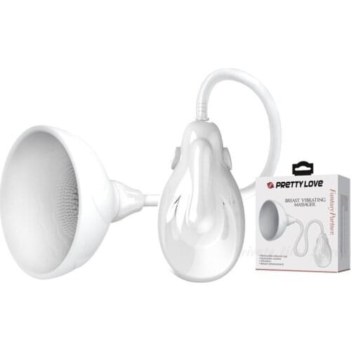 Powerful Electric Breast Pumps Enlargement Massager Vibrating Nipple Stimulator Vacuum Pump Automatic sucking Sex Toys for Women