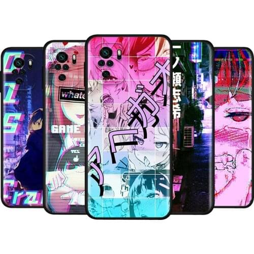 Sad Anime Aesthetic Senpai For Xiaomi Redmi Note 10S 10 9 9S 9T 8T 8 7 6 5 Pro Max 5A 4X 4 5G Soft Silicone Phone Case