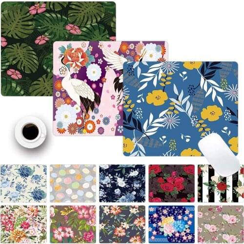 Mouse Pad Mat Hard PU Leather Thin Mouse Pad Waterproof Fast and Accurate Control for Office Home Writing Mat