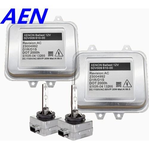 New 5DV 009 610-00 For BMW X5 X6 2011-13 Buick Regal Xenon HID Headlight Ballast Control Unit 5DV00961000 D1S 6000K Bulb