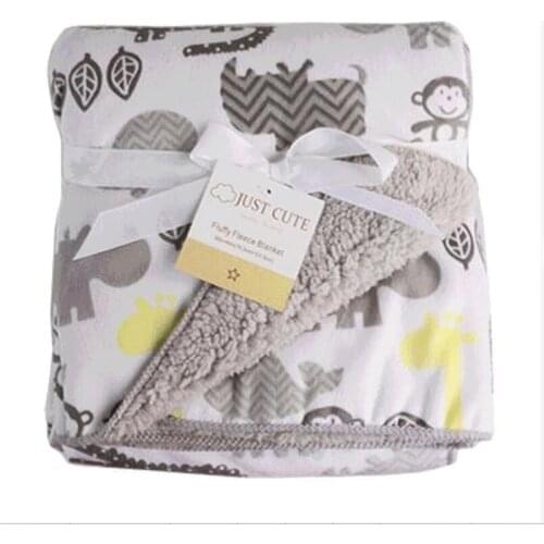 New styles lovely short plush fluffy owl baby blankets girl boy newborn swaddleme wrap Super Soft baby manta bebe