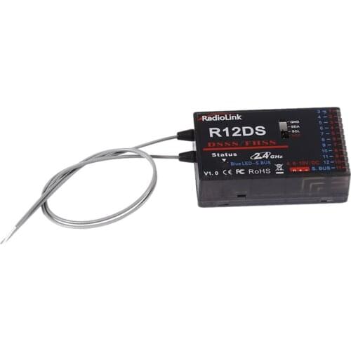 Radiolink R12DSM R12DS R9DS R8FM R8EF R8FM R6DSM R6DS R6FG R6F Rc Receiver 2.4G Signal for RC Transmitter