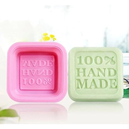 Soap Molds Silicone 1Pcs For Soap Making Silicone Soap Mould DIY Molds Fo Polymorphus Aromatherapy Handmade Soap Craft Form Tool