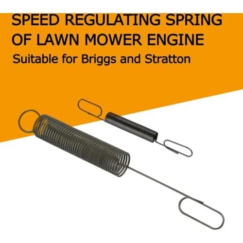 2 pcs Generator Parts Throttle Governor Link Rod Speed Control Spring Yard Outdoor Accessories Lawn mower Engine Attachment