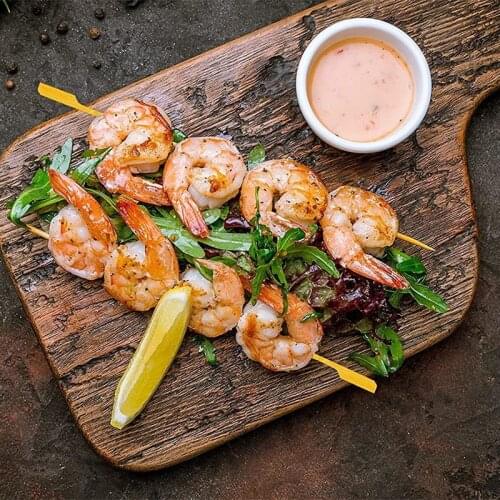 500pcs BBQ Sticks Barbecue Tool Bamboo Appetizer Skewers Disposable Wood Natural Wooden Toothpicks BBQ Accessories 25CM*3MM