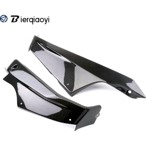 For ninja400 ninja 400 Motorcycle Real Carbon Fiber Lower Cowling Fairing Kits Guard Cover for kawasaki ninja 400 Accesorios