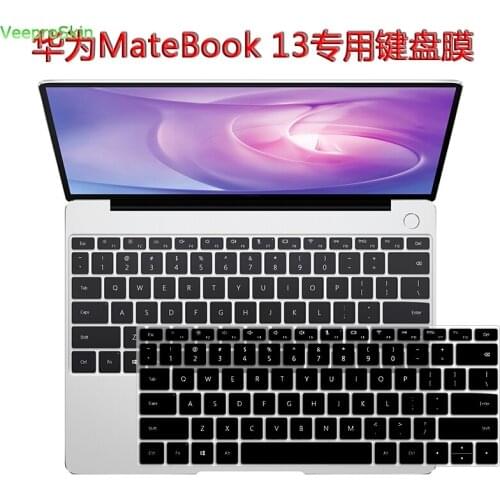 For Huawei Matebook 13 2019 Signature Edn. Laptop - 13" 2K Touch WRT-W19 WRT-W29 Silicone Laptop Keyboard Cover Skin Protector
