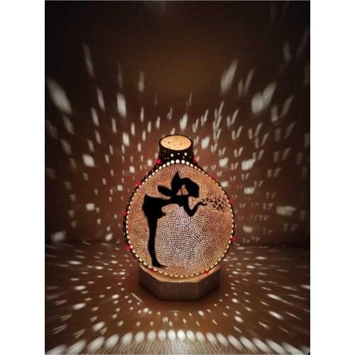 Fairy Girl Gourd Lamp