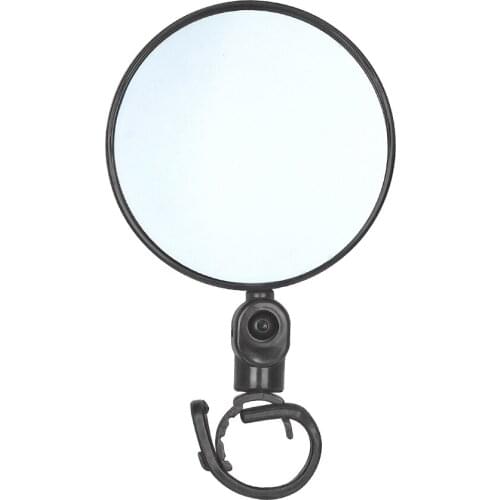 Mini Bicycle Rear View Mirror Large Round Rear View Mirror 360 Degree Rotate For Bike Bike Bicycle Cycling Accessories